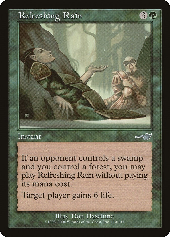 Image for Refreshing Rain (110) - Magic: The Gathering