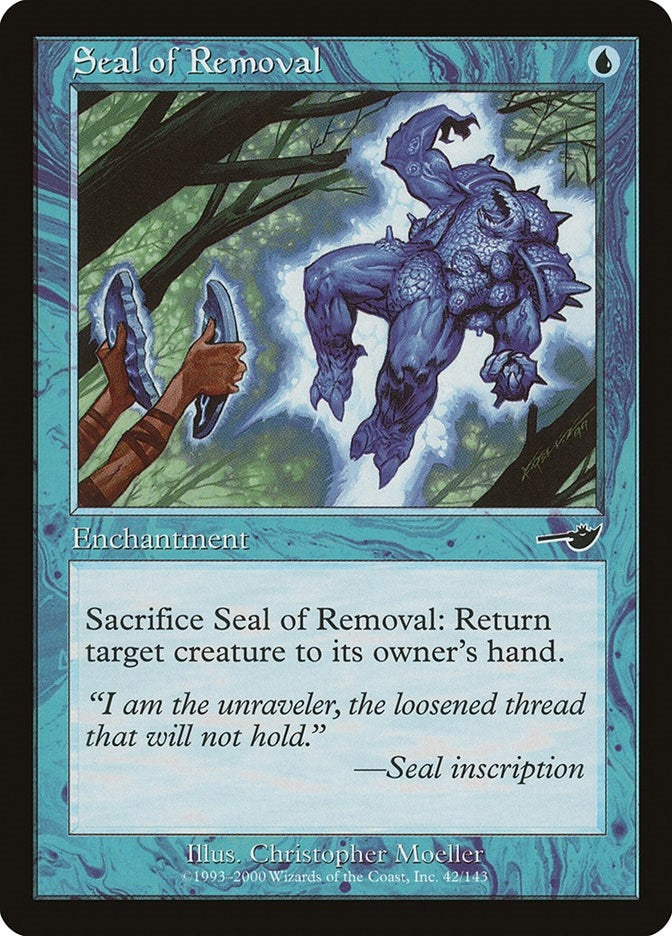 Image for Seal of Removal (42) - Magic: The Gathering