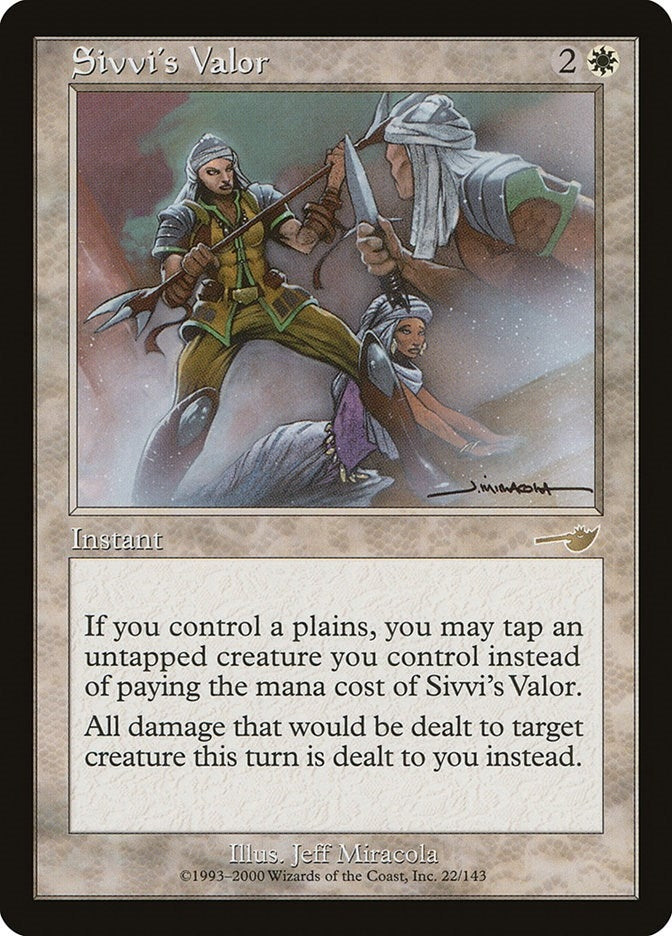 Image for Sivvi's Valor (22) - Magic: The Gathering