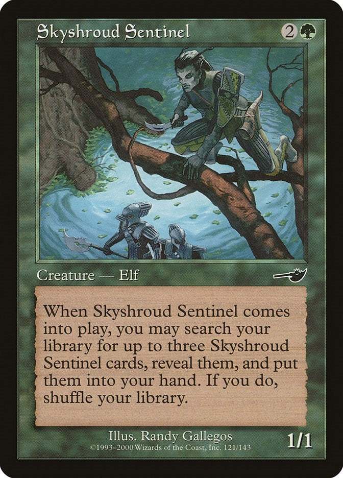 Image for Skyshroud Sentinel (121) - Magic: The Gathering