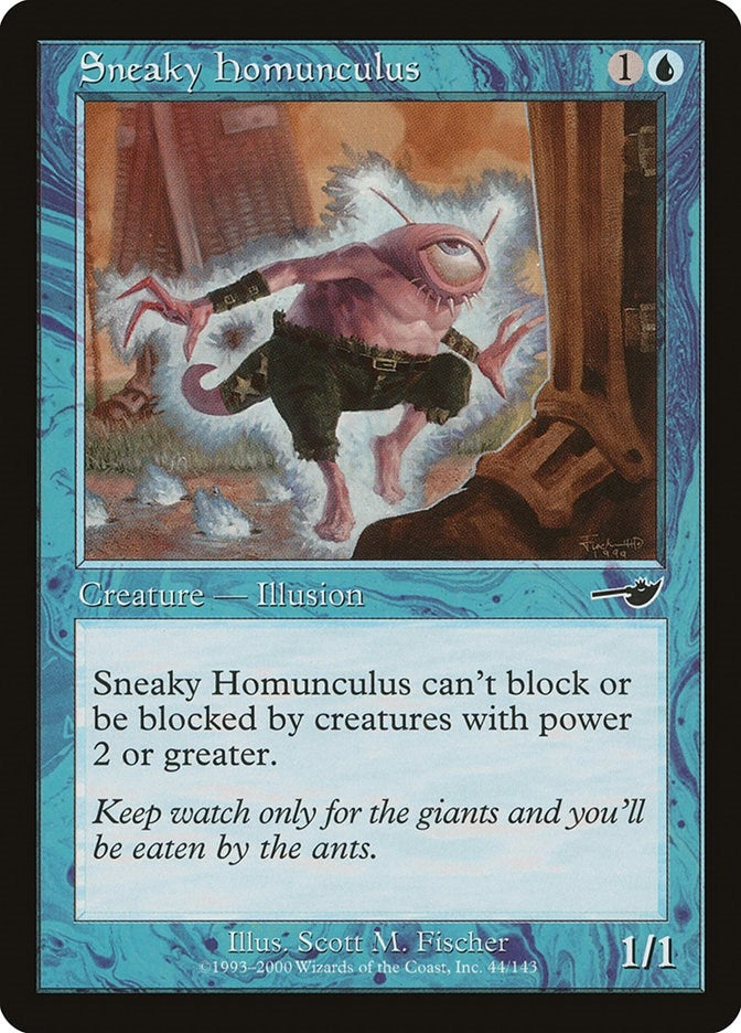 Image for Sneaky Homunculus (44) - Magic: The Gathering