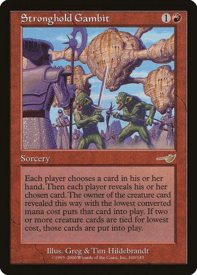 Image for Stronghold Gambit (100) - Magic: The Gathering