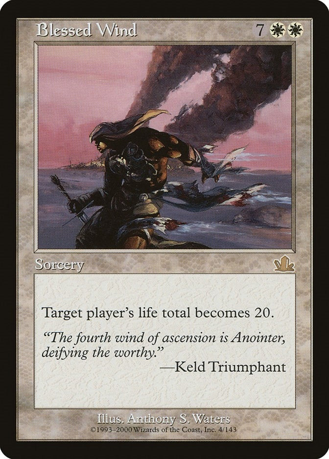 Image for Blessed Wind (4) - Magic: The Gathering