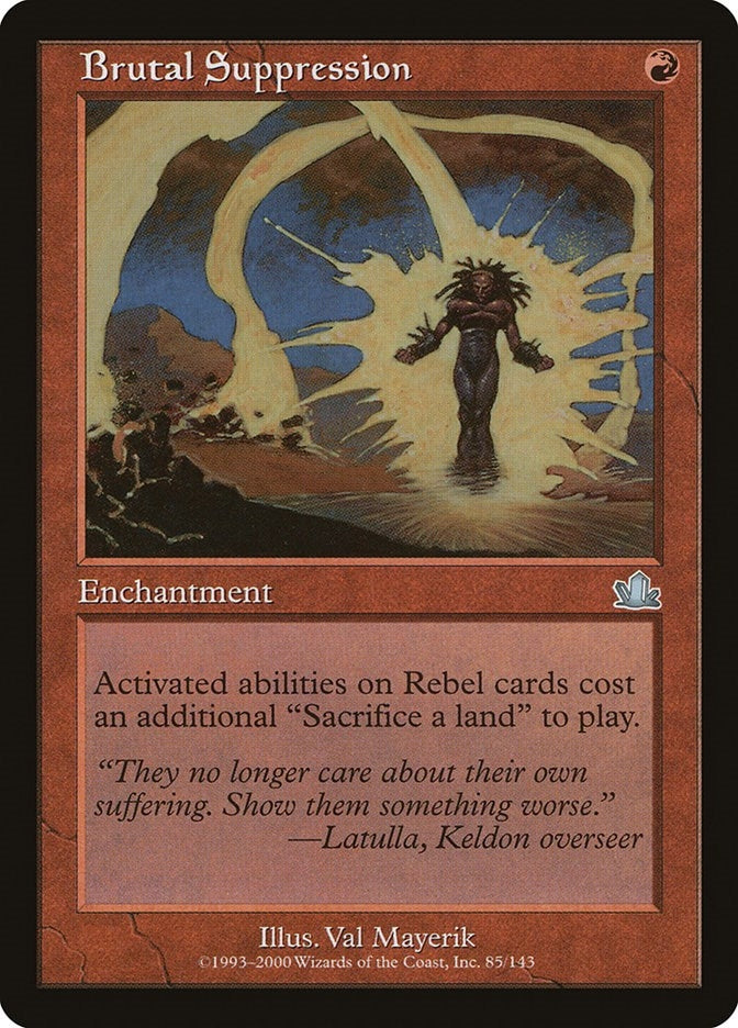 Image for Brutal Suppression (85) - Magic: The Gathering