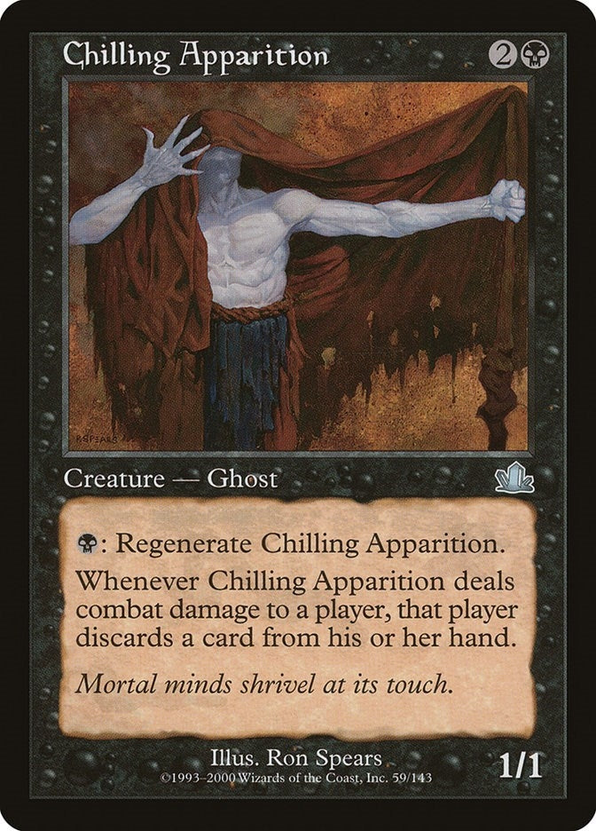 Image for Chilling Apparition (59) - Magic: The Gathering