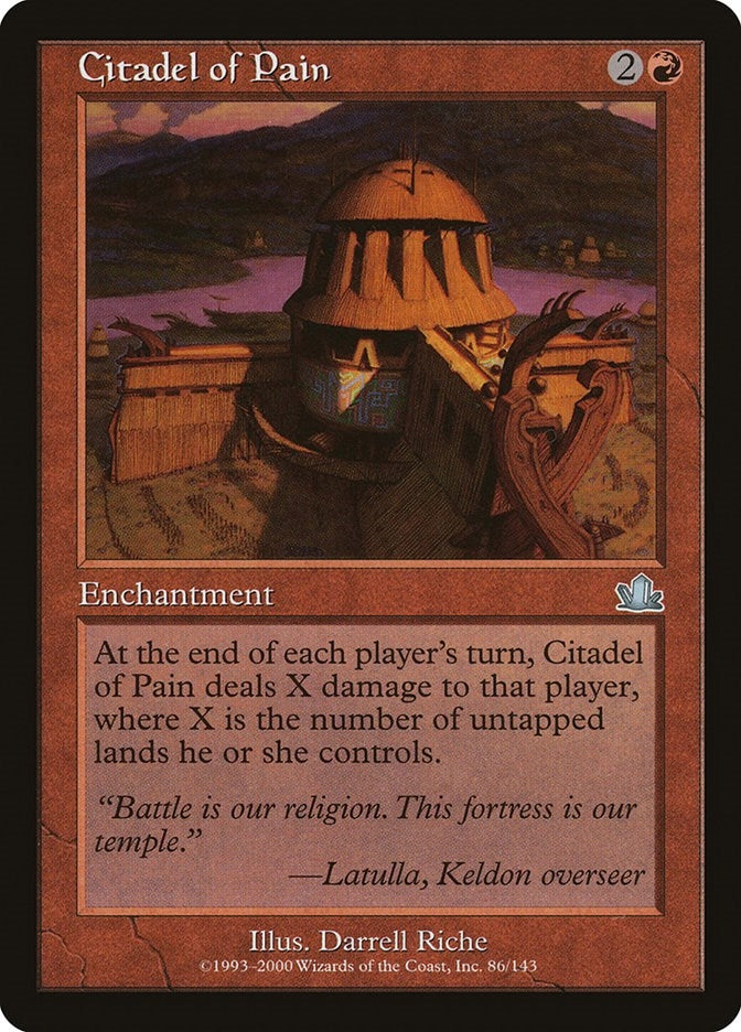 Image for Citadel of Pain (86) - Magic: The Gathering