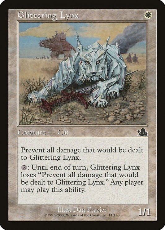 Image for Glittering Lynx (11) - Magic: The Gathering