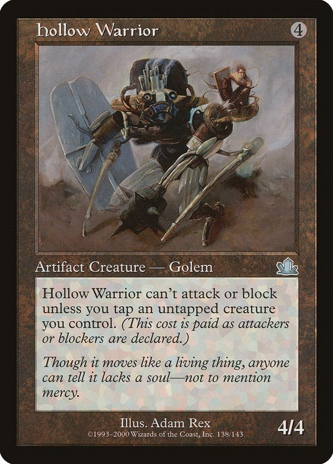 Image for Hollow Warrior (138) - Magic: The Gathering