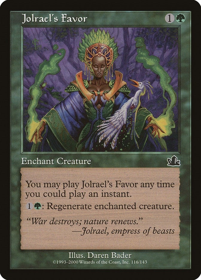 Image for Jolrael's Favor (116) - Magic: The Gathering
