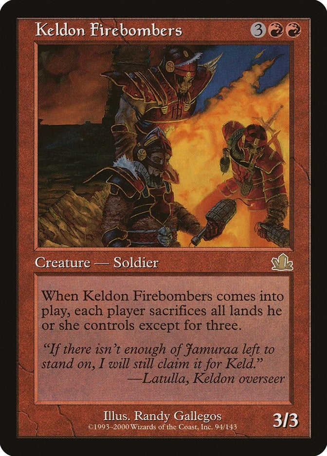 Image for Keldon Firebombers (94) - Magic: The Gathering