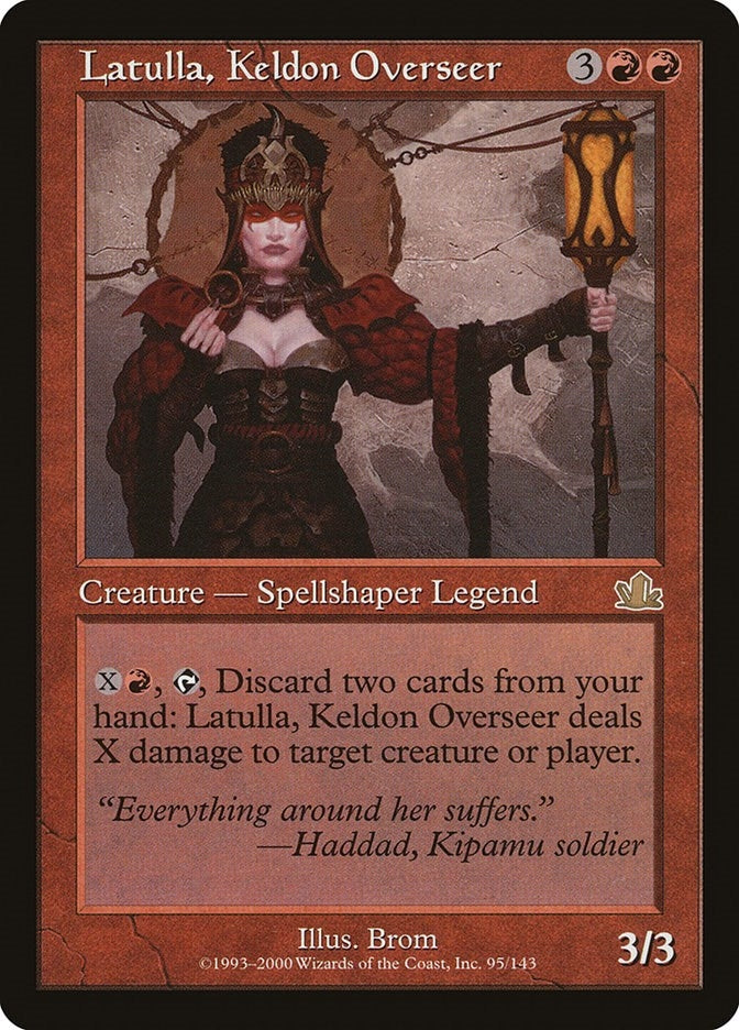Image for Latulla, Keldon Overseer (95) - Magic: The Gathering