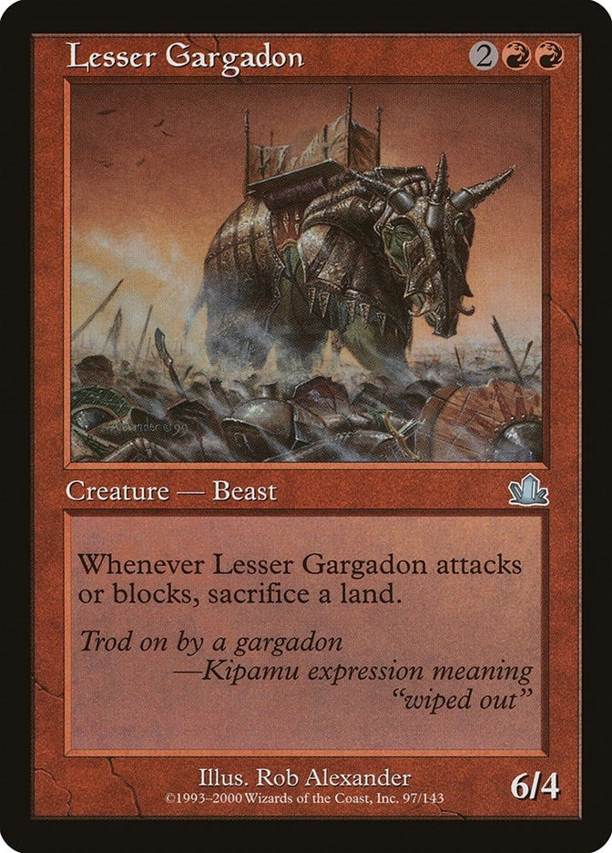 Image for Lesser Gargadon (97) - Magic: The Gathering