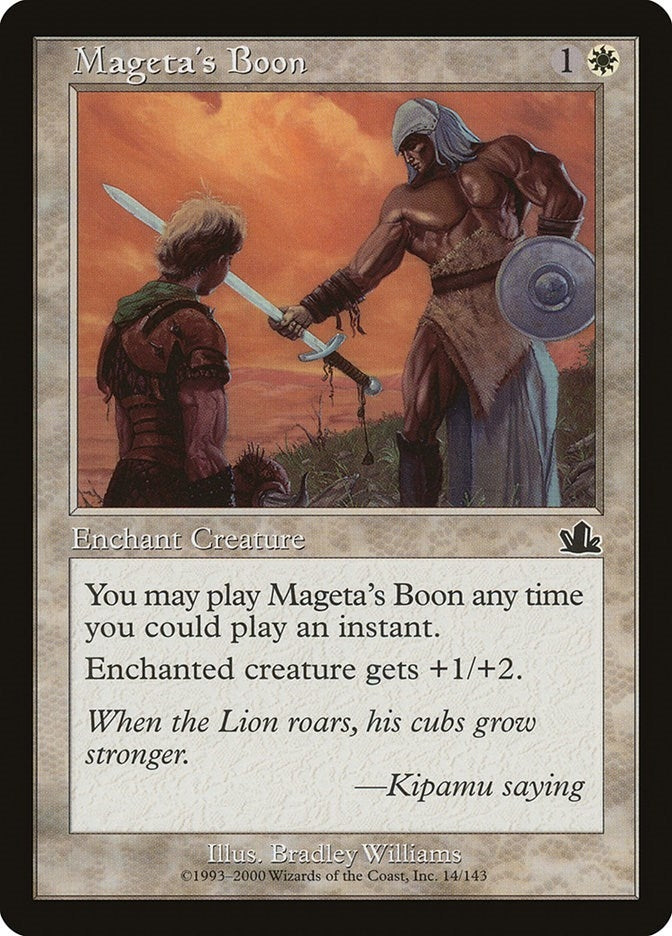 Image for Mageta's Boon (14) - Magic: The Gathering