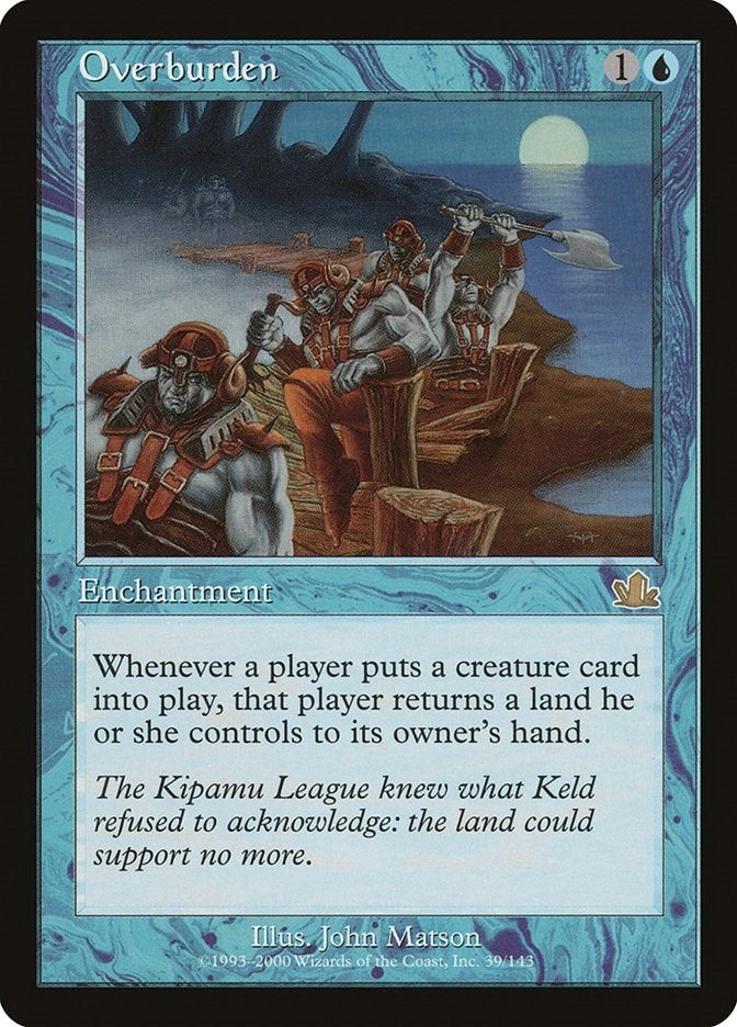 Image for Overburden (39) - Magic: The Gathering