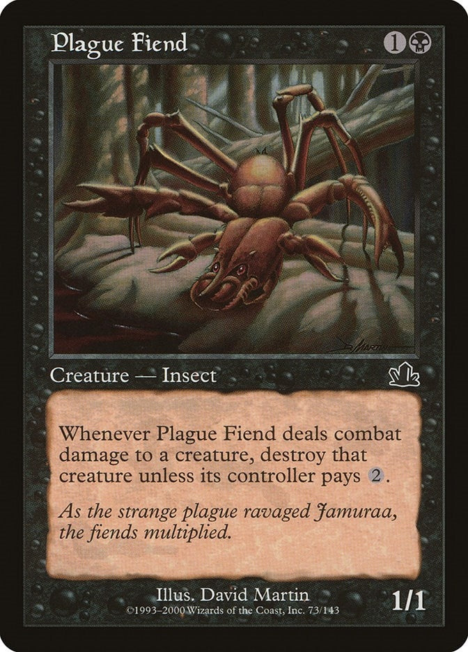 Image for Plague Fiend (73) - Magic: The Gathering