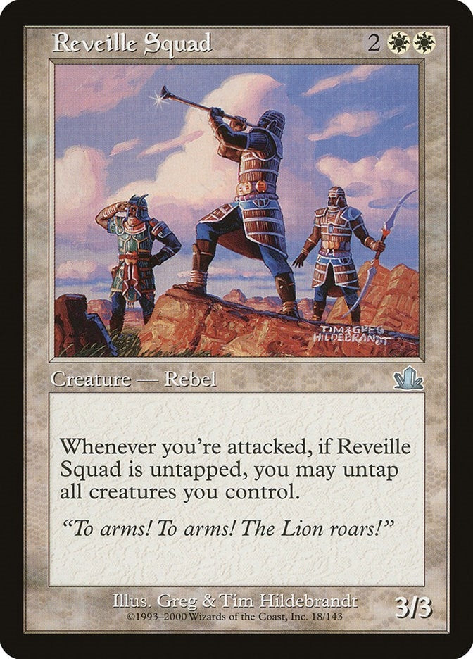 Image for Reveille Squad (18) - Magic: The Gathering