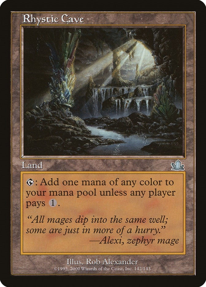 Image for Rhystic Cave (142) - Magic: The Gathering