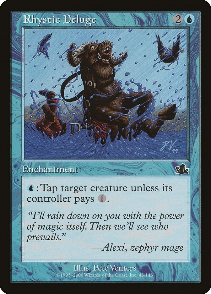 Image for Rhystic Deluge (43) - Magic: The Gathering