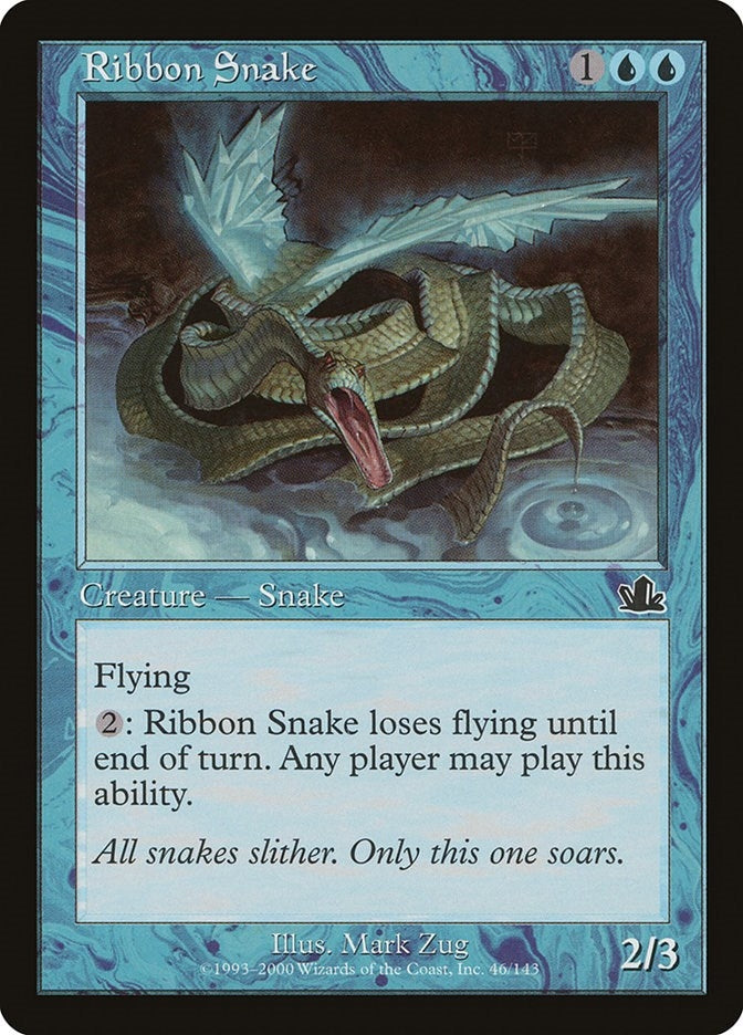 Image for Ribbon Snake (46) - Magic: The Gathering