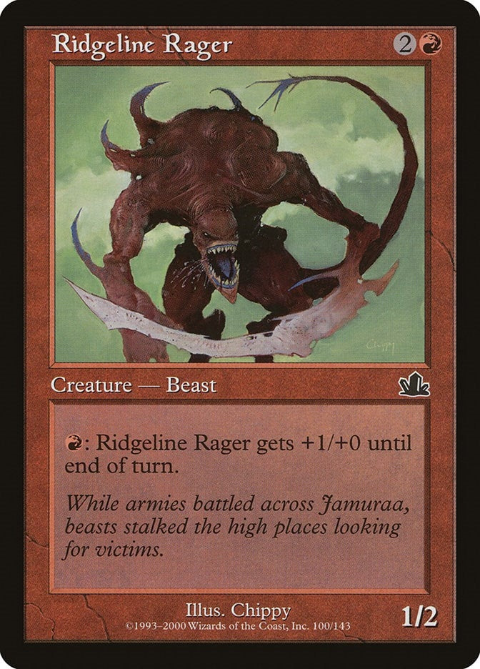 Image for Ridgeline Rager (100) - Magic: The Gathering