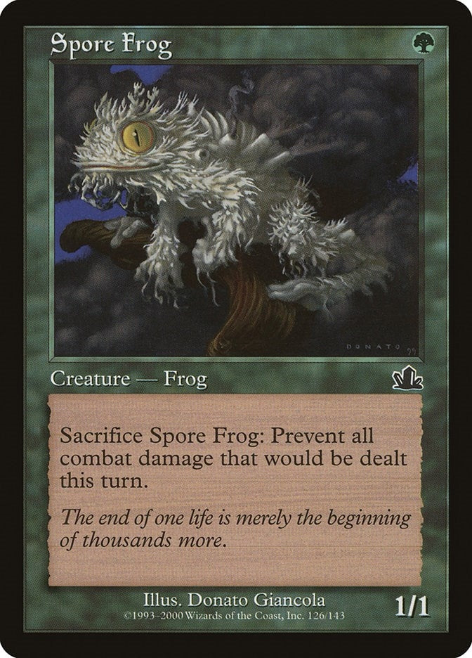 Image for Spore Frog (126) - Magic: The Gathering