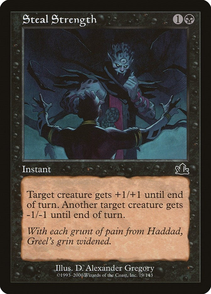 Image for Steal Strength (79) - Magic: The Gathering