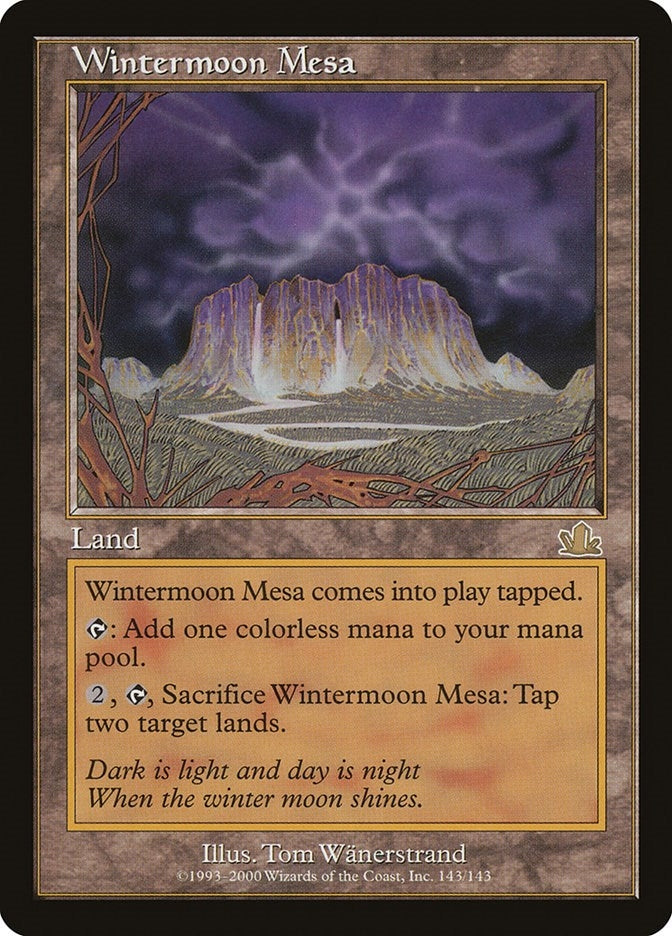 Image for Wintermoon Mesa (143) - Magic: The Gathering