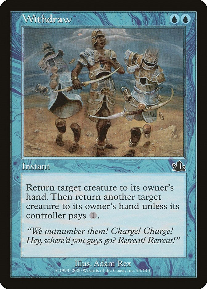 Image for Withdraw (54) - Magic: The Gathering
