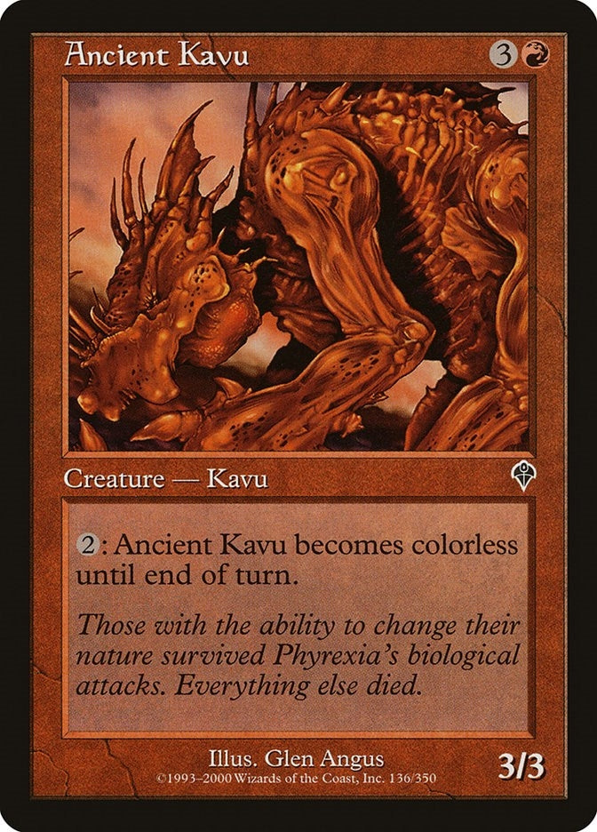 Image for Ancient Kavu (136) - Magic: The Gathering