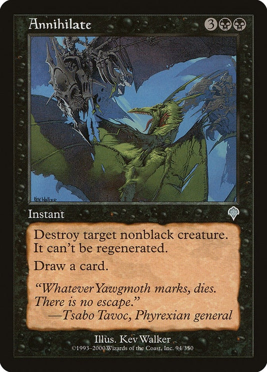 Image for Annihilate (94) - Magic: The Gathering