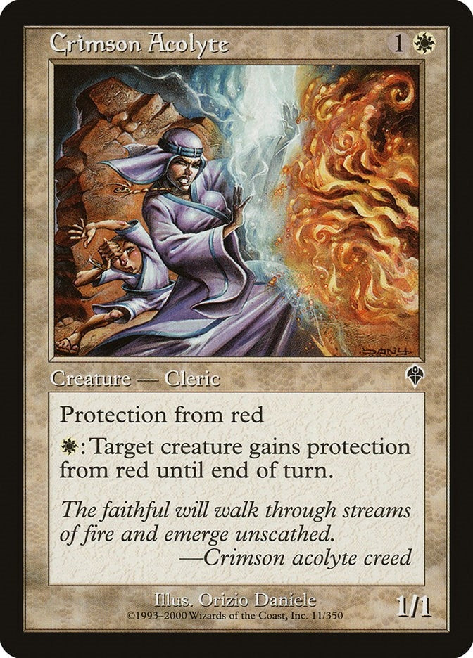 Image for Crimson Acolyte (11) - Magic: The Gathering
