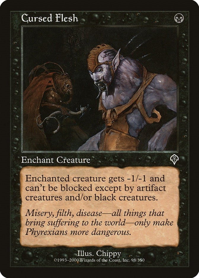 Image for Cursed Flesh (98) - Magic: The Gathering