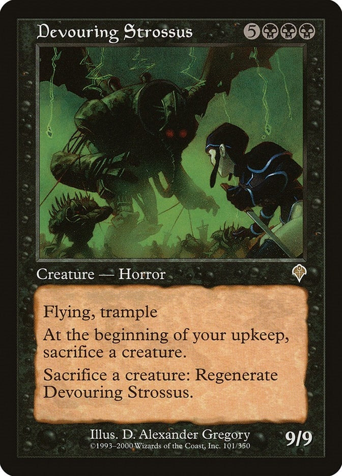 Image for Devouring Strossus (101) - Magic: The Gathering