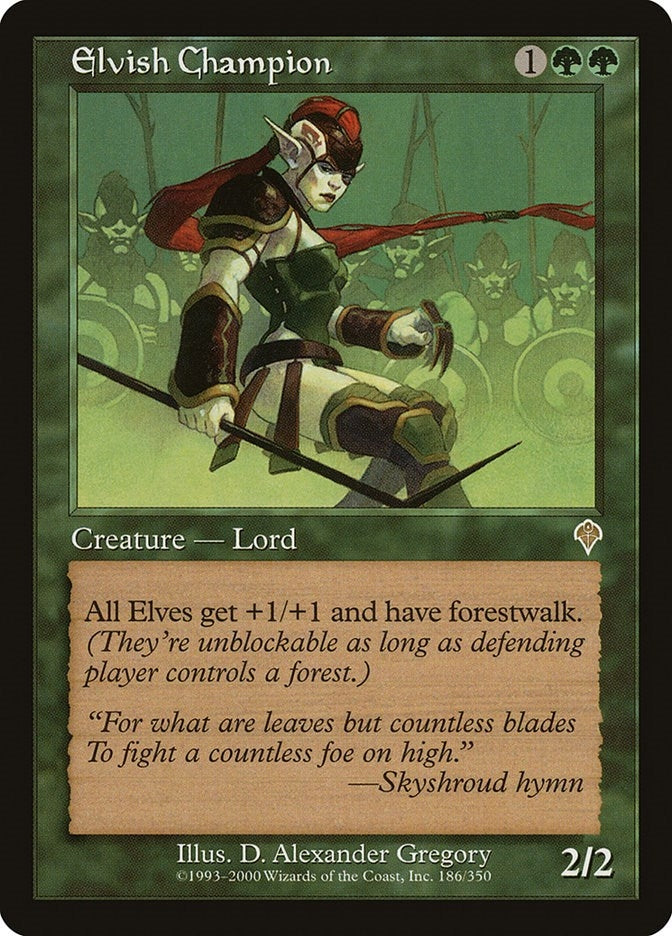 Image for Elvish Champion (186) - Magic: The Gathering