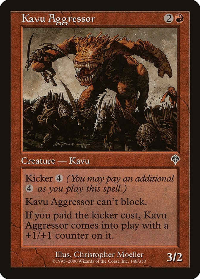 Image for Kavu Aggressor (148) - Magic: The Gathering