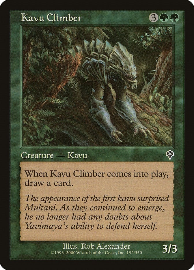 Image for Kavu Climber (192) - Magic: The Gathering