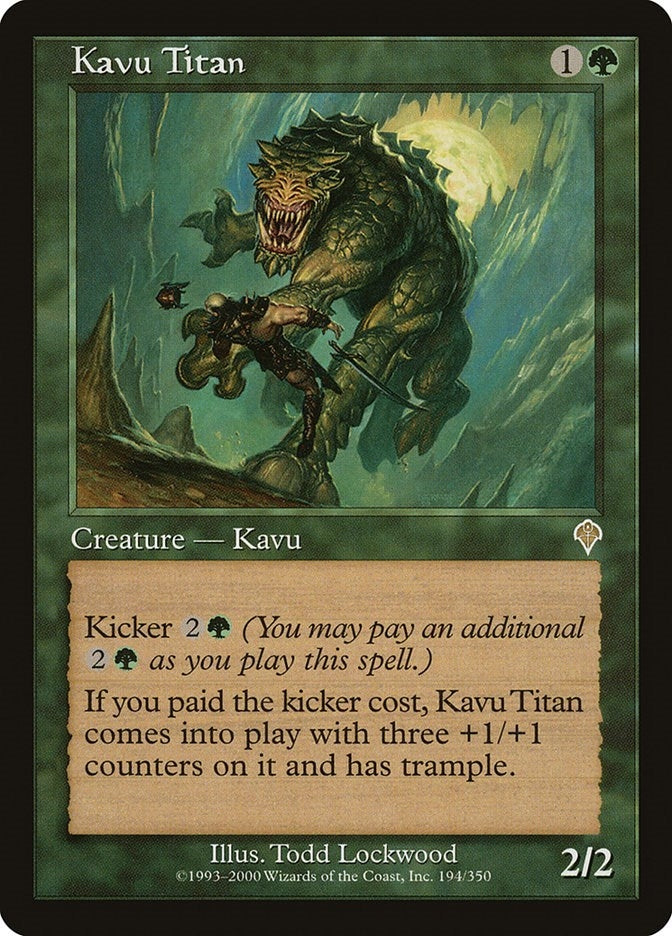 Image for Kavu Titan (194) - Magic: The Gathering