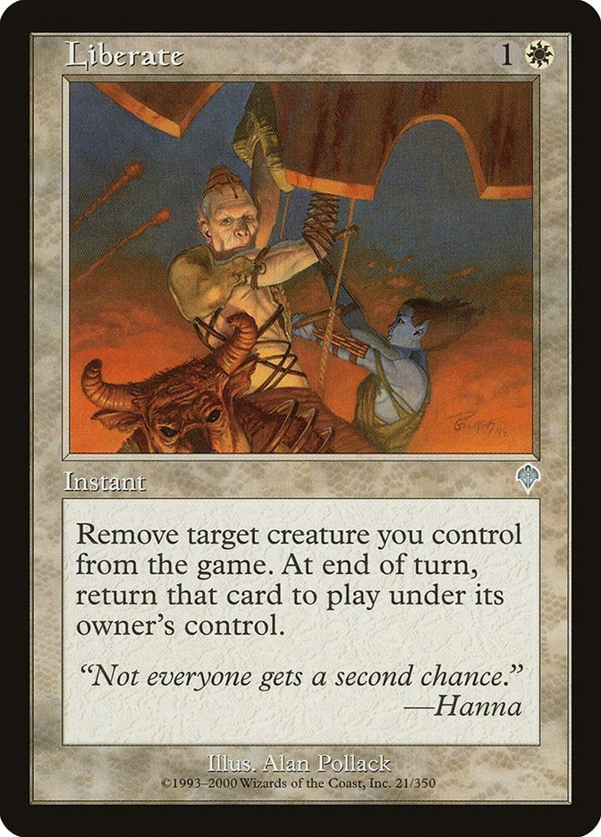 Image for Liberate (21) - Magic: The Gathering