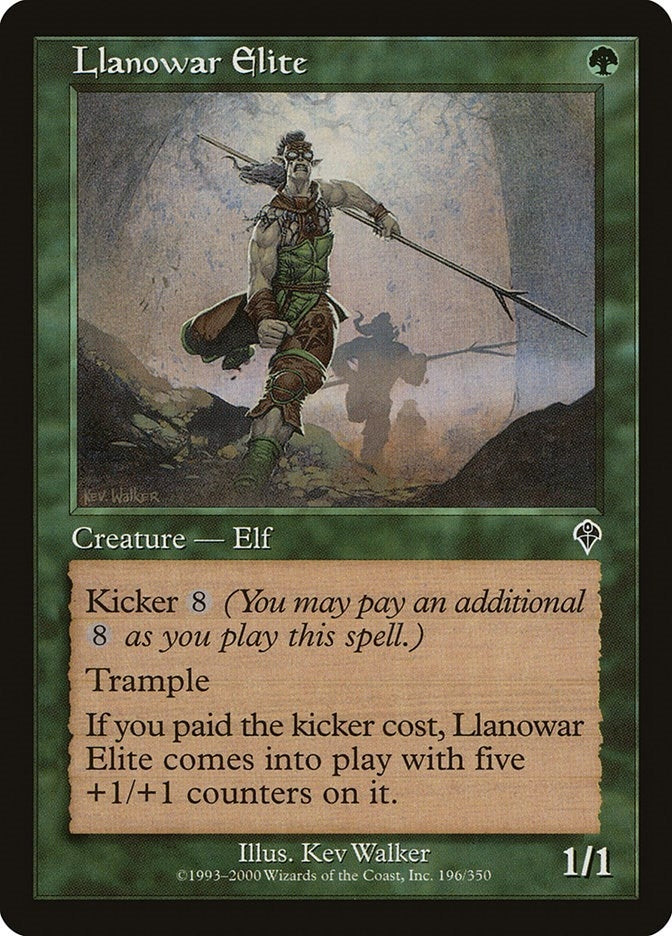 Image for Llanowar Elite (196) - Magic: The Gathering