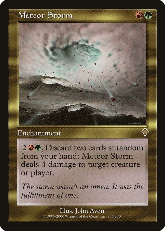 Image for Meteor Storm (256) - Magic: The Gathering