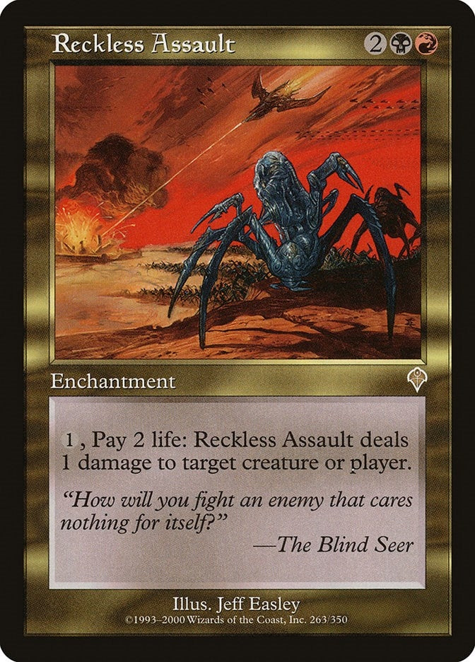 Image for Reckless Assault (263) - Magic: The Gathering