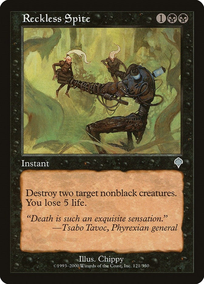 Image for Reckless Spite (121) - Magic: The Gathering