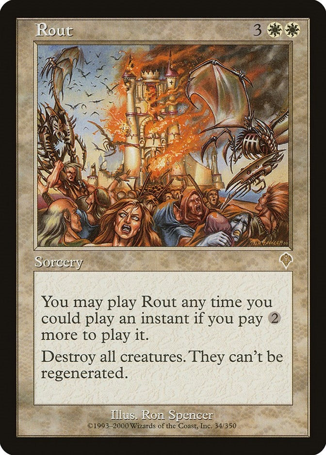 Image for Rout (34) - Magic: The Gathering
