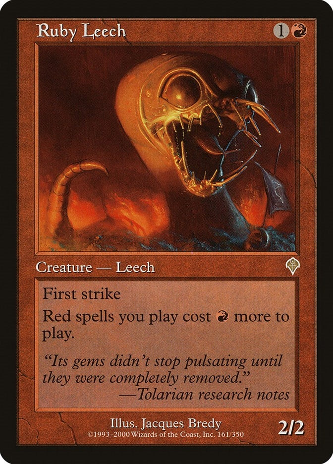 Image for Ruby Leech (161) - Magic: The Gathering