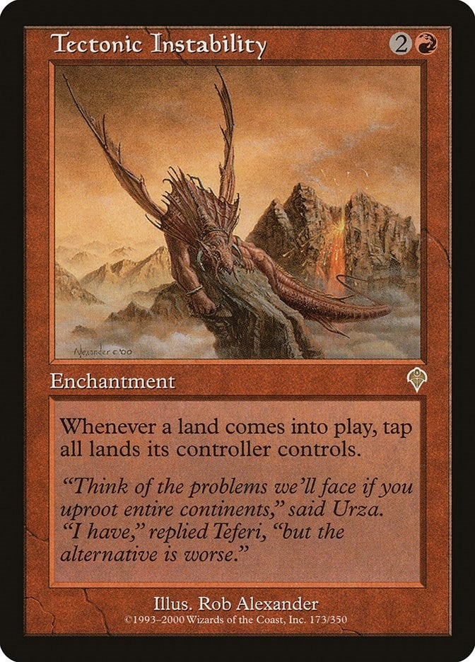 Image for Tectonic Instability (173) - Magic: The Gathering