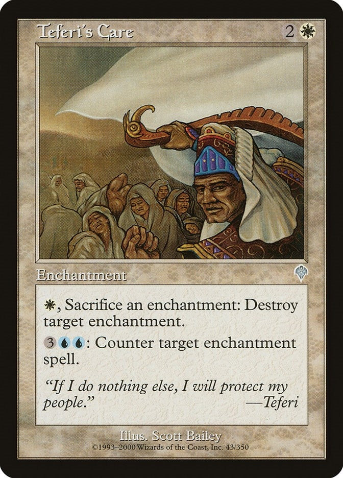 Image for Teferi's Care (43) - Magic: The Gathering