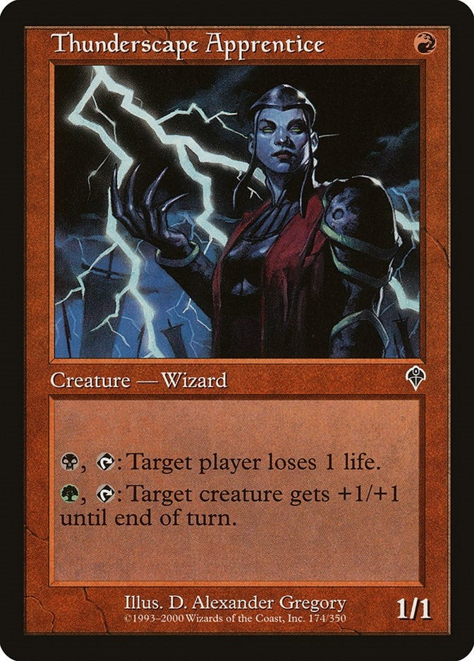 Image for Thunderscape Apprentice (174) - Magic: The Gathering