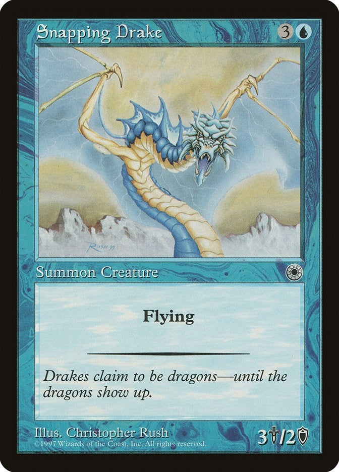 Image for Snapping Drake - Magic: The Gathering