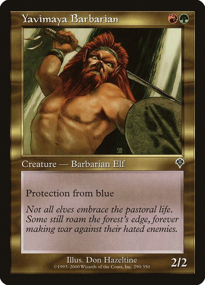 Image for Yavimaya Barbarian (290) - Magic: The Gathering