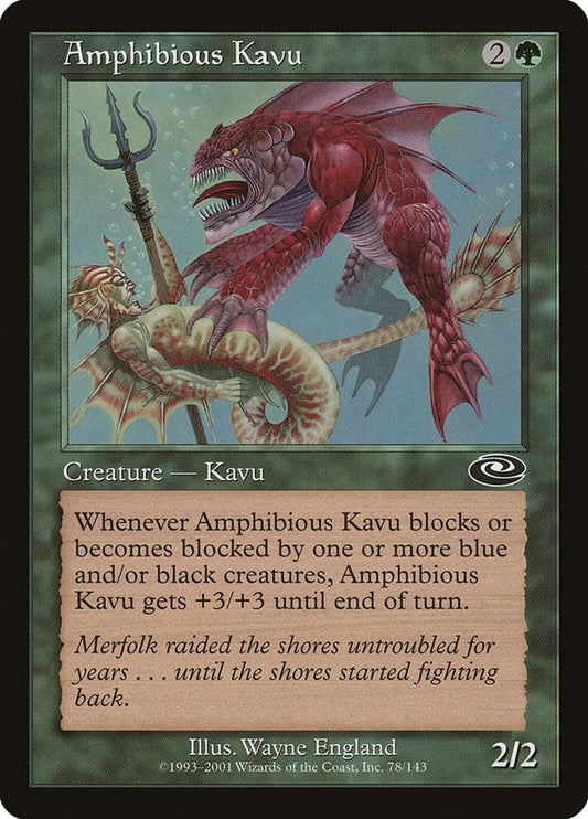 Image for Amphibious Kavu (78) - Magic: The Gathering